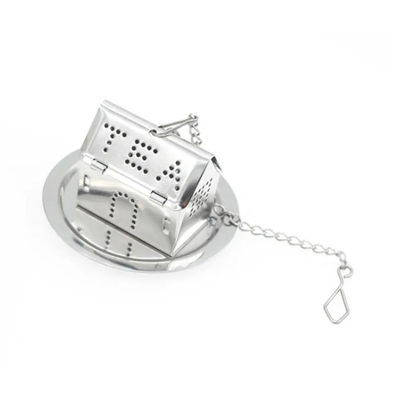 Tealeft Strainer/Infuser Stainless Steel Teaspoon Filter Seasoning Ball Reusable Loose Leaf Tea Filter