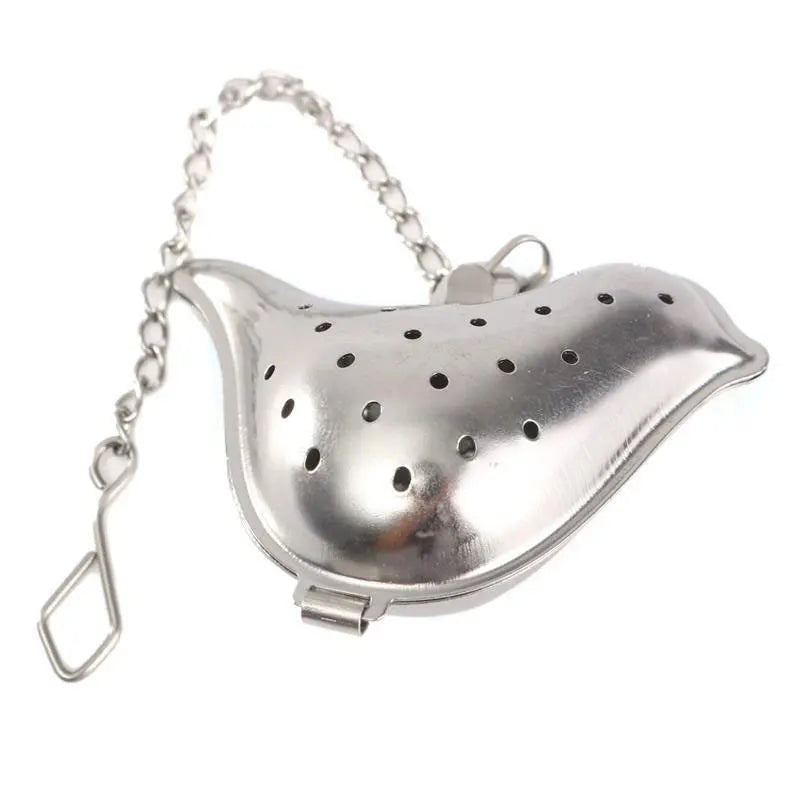 Tealeft Strainer/Infuser Stainless Steel Teaspoon Filter Seasoning Ball Reusable Loose Leaf Tea Filter